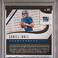 2019 Panini Prizm #302 Daniel Jones Rookie Autographs Prizm Pink PSA 9