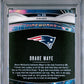 2024 Panini Prizm #22 Drake Maye Fireworks Green Wave Prizm PSA 9