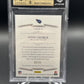 2012 National Treasures #14 Eddie George NFL Greatest Auto /25 BGS 9.5