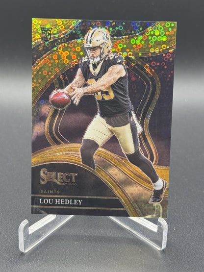 2023 Panini Select #240 Lou Hedley Disco Gold Prizms #/10