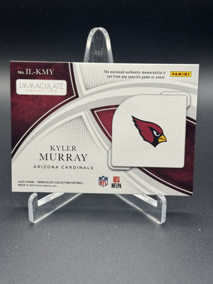 2025 Panini Immaculate Collection #IL-KMY Kyler Murray Immaculate Shields #/5