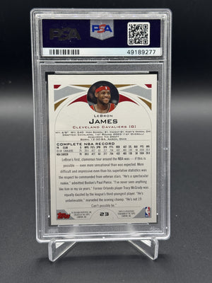 2004-05 Topps #23 LeBron James PSA 9
