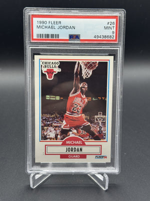 1990-91 Fleer #26 Michael Jordan PSA 9