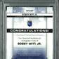 2020 Bowman Sterling #BSPA-BWJ Bobby Witt Jr. Prospect Autographs PSA 9