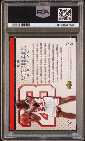 2005-06 Upper Deck #MJ26 Michael Jordan Michael Jordan PSA 8