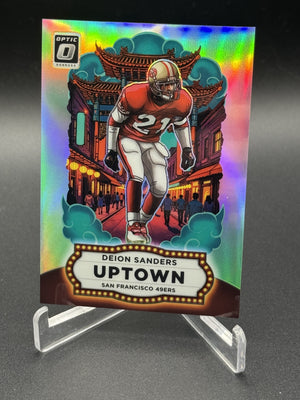 2025 Donruss Optic #7 Deion Sanders Uptown