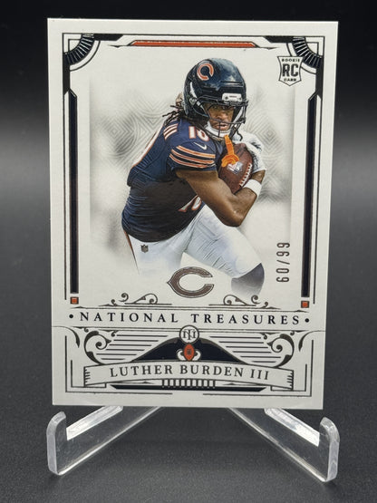 2025 Panini National Treasures #16 Luther Burden III Rookie RC #/99