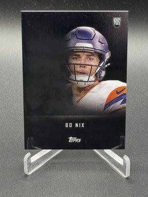 2024 Topps Midnight #T-2 Bo Nix Rookie RC Twilight