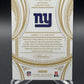 2025 Flawless #RS-ACR Abdul Carter Quad Laundry Tag Patch Sapphire /10