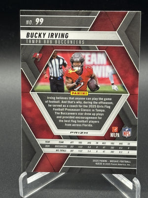 2025 Panini Mosaic #99 Bucky Irving Mosaic Genesis