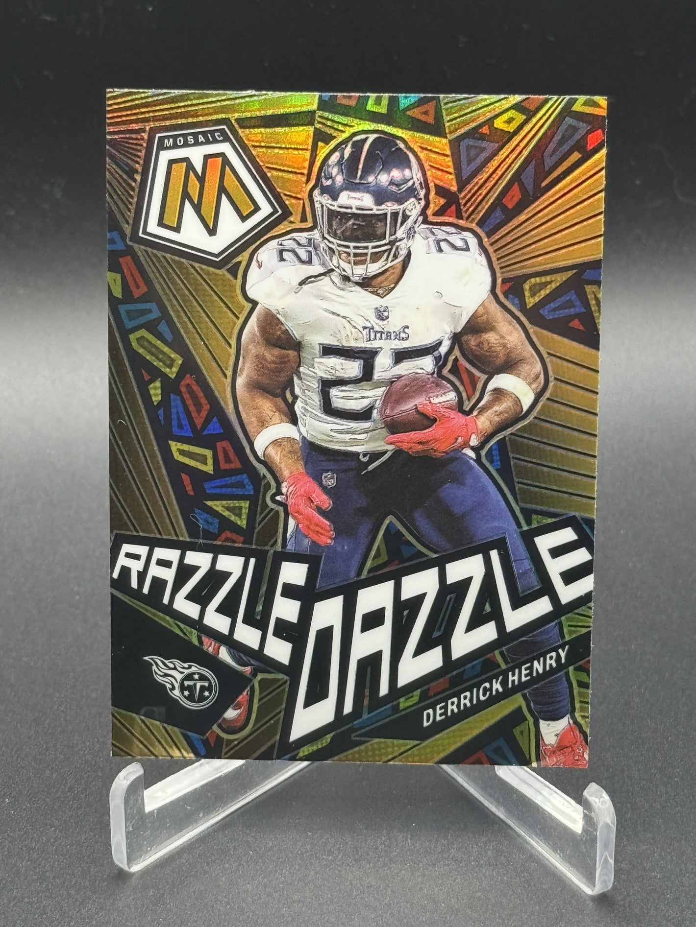 2023 Panini Mosaic #RD-8 Derrick Henry Razzle Dazzle