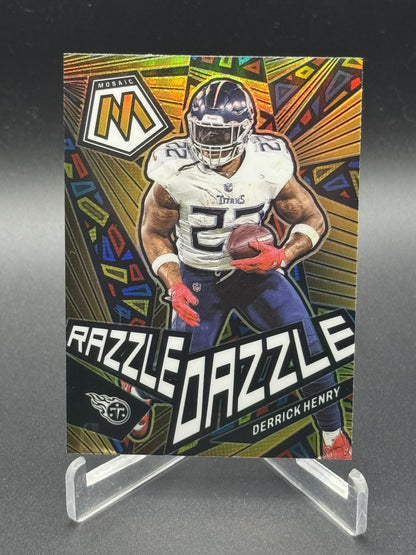 2023 Panini Mosaic #RD-8 Derrick Henry Razzle Dazzle