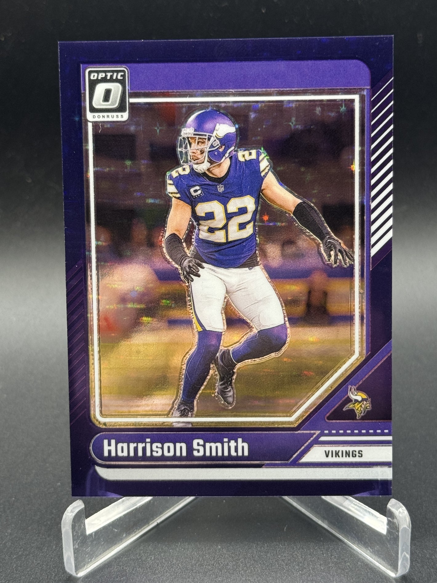 2024 Donruss Optic #132 Harrison Smith Stars Purple #/15
