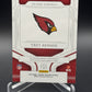 2024 National Treasures #FF-TBN Trey Benson Framed Fabric Holo Silver #/25