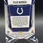 2025 Phoenix Tyler Warren Dual Rookie Patch Auto Bronze Pandora Prizm /199