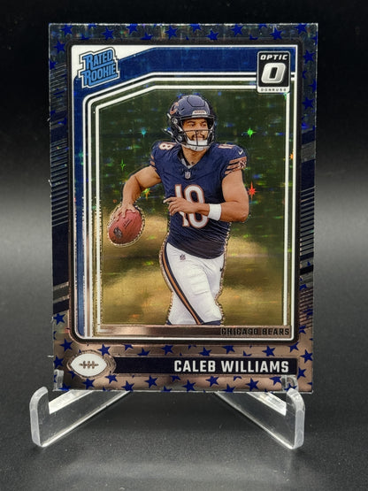 2024 Donruss Optic #201 Caleb Williams Rated Rookie Stars