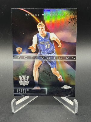 2025-26 Topps Chrome #AC-11 Cooper Flagg Rookie RC Activators Refractor