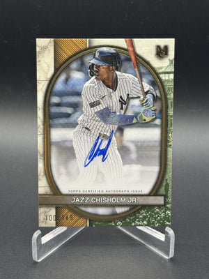 2025 Topps Museum Collection #AA-JC Jazz Chisholm Jr. Archival Auto /149