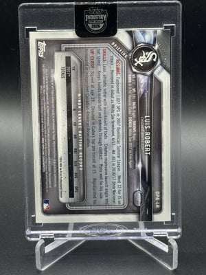 2018 Bowman #CPA-LR Luis Robert Chrome Prospect Autographs