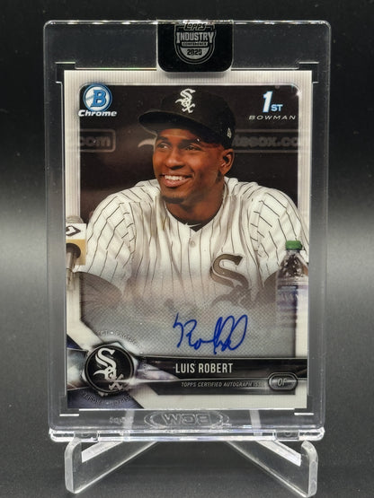 2018 Bowman #CPA-LR Luis Robert Chrome Prospect Autographs