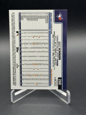 2025 Topps Chrome Logofractor Edition #260 Max Scherzer Black Refractors #/10
