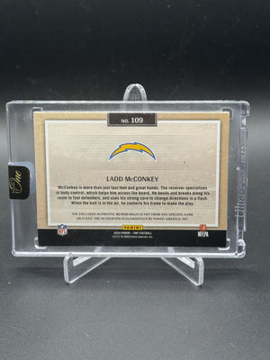 2024 Panini One #109 Ladd McConkey Rookie Patch Auto #/99