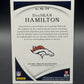 2018 Panini Immaculate Collection #HL-34 DaeSean Hamilton Rookie Helmet Flag #/1