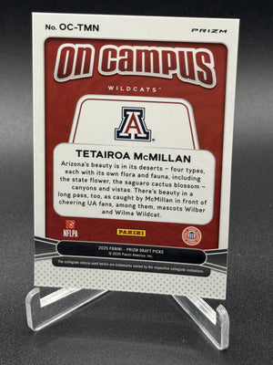 2025 Panini Prizm Draft Picks #OC-TMN Tetairoa McMillan On Campus