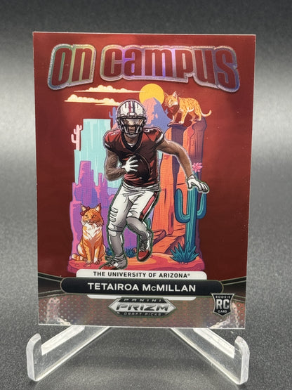 2025 Panini Prizm Draft Picks #OC-TMN Tetairoa McMillan On Campus