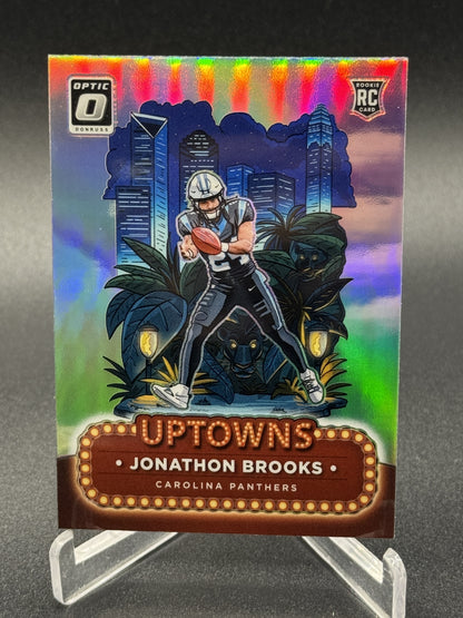 2024 Donruss Optic #13 Jonathon Brooks Rookie RC Uptowns