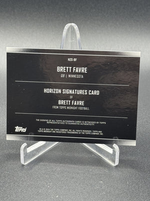 2024 Topps Midnight #HZS-BF Brett Favre Horizon Signatures Twilight #/99