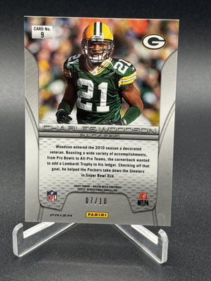 2024 Panini Prizm Deca #9 Charles Woodson Champions Gold #/10