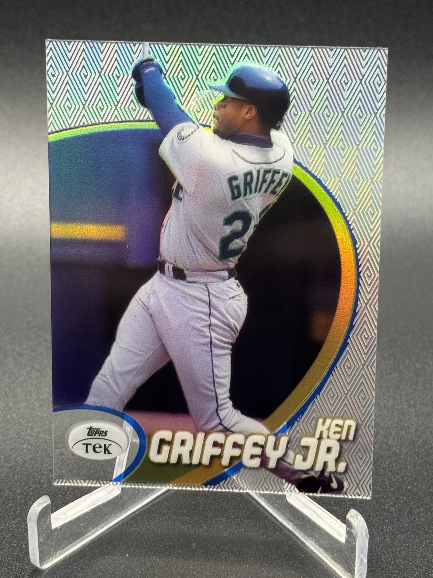 1998 Topps Tek #30 Ken Griffey Jr. Pattern 57