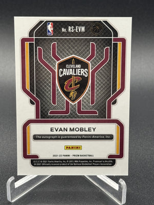 2021-22 Panini Prizm #RS-EVM Evan Mobley Rookie Signatures