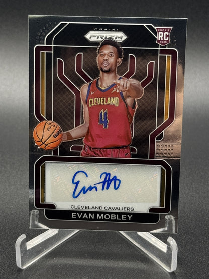 2021-22 Panini Prizm #RS-EVM Evan Mobley Rookie Signatures