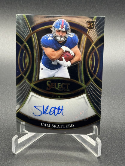 2025 Panini Select #RSI-CSO Cam Skattebo Rookie Signatures