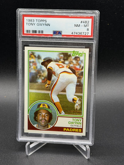 1983 Topps #482 Tony Gwynn PSA 8