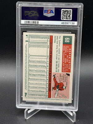 2008 Topps Heritage #68 Derek Jeter PSA 10
