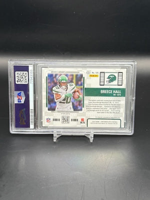2022 Contenders Optic Breece Hall Rookie Auto- Orange PSA 10 07/20 #105 WC