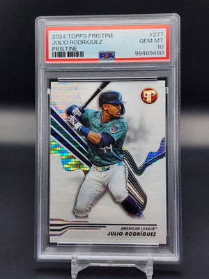2024 Topps Pristine - Julio Rodriguez All-Star Game #277 PSA 10 Gem Mint WC
