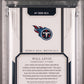 2023 Panini National Treasures Rookie Dual Patch Will Levis /35 Gold PSA 10 PC