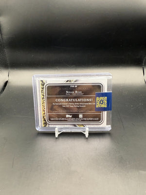 2022 Topps Sterling Nolan Ryan Patch Auto /10 #STAR-NR WC