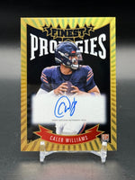 2024 Topps Finest Caleb Williams Finest Prodigies On Card Auto /25 #P-CW WC