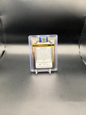 2021 Topps Miguel Cabrera Gold framed auto /10 #TCA-MC WC