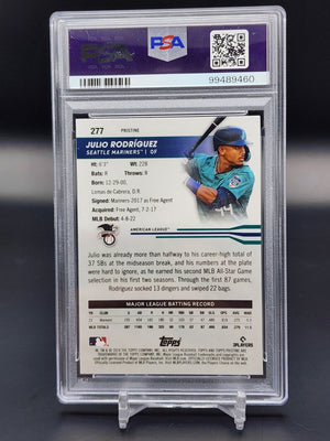 2024 Topps Pristine - Julio Rodriguez All-Star Game #277 PSA 10 Gem Mint WC