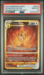 2023 Pokemon #GG70 Full Art Arceus Vstar Crown Zenith-Secret PSA 10 WC