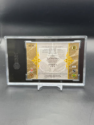 2006 UD Ultimate Collection Bobby Orr Signature SGC 9 #US-OR WC