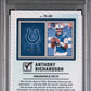 2023 Panini Donruss Optic Anthony Richardson /25 Purple Stars RC Auto PSA 9 PC