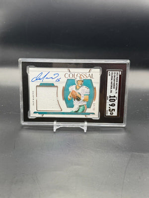 2021 National Treasures Dan Marino Patch Auto /49 SGC 9.5 #CO-DM WC
