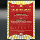 2024 Topps Finest Caleb Williams Finest Prodigies On Card Auto /25 #P-CW WC